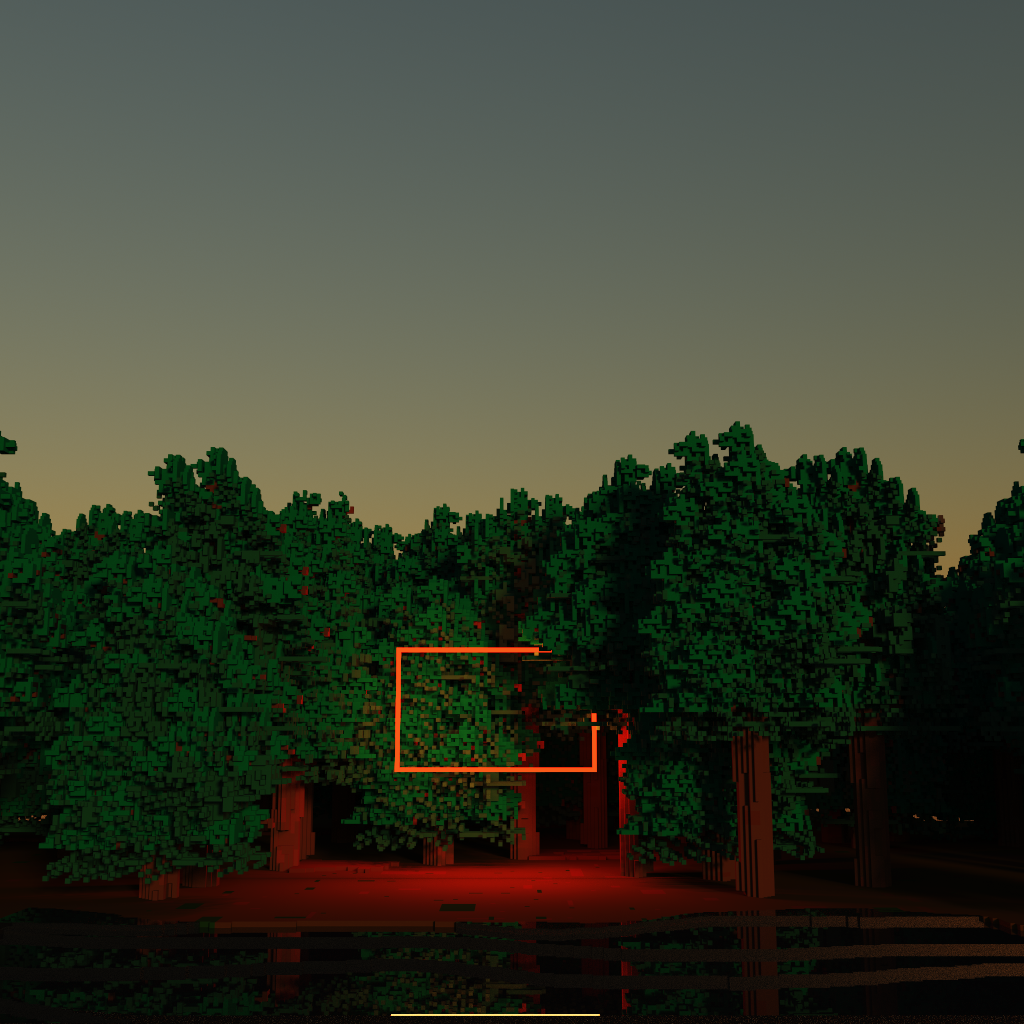Forest Voxel Art 1