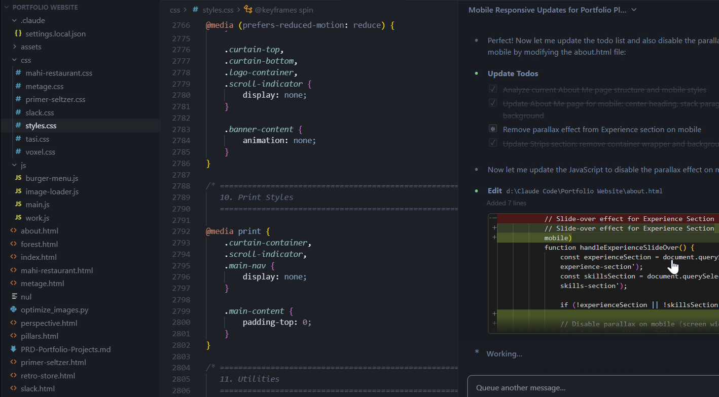 Cursor screenshot