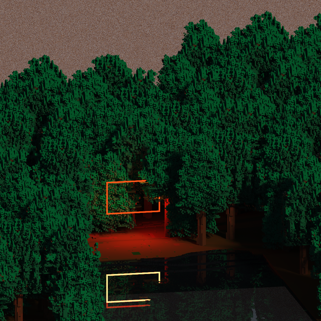 Forest Voxel Art 4